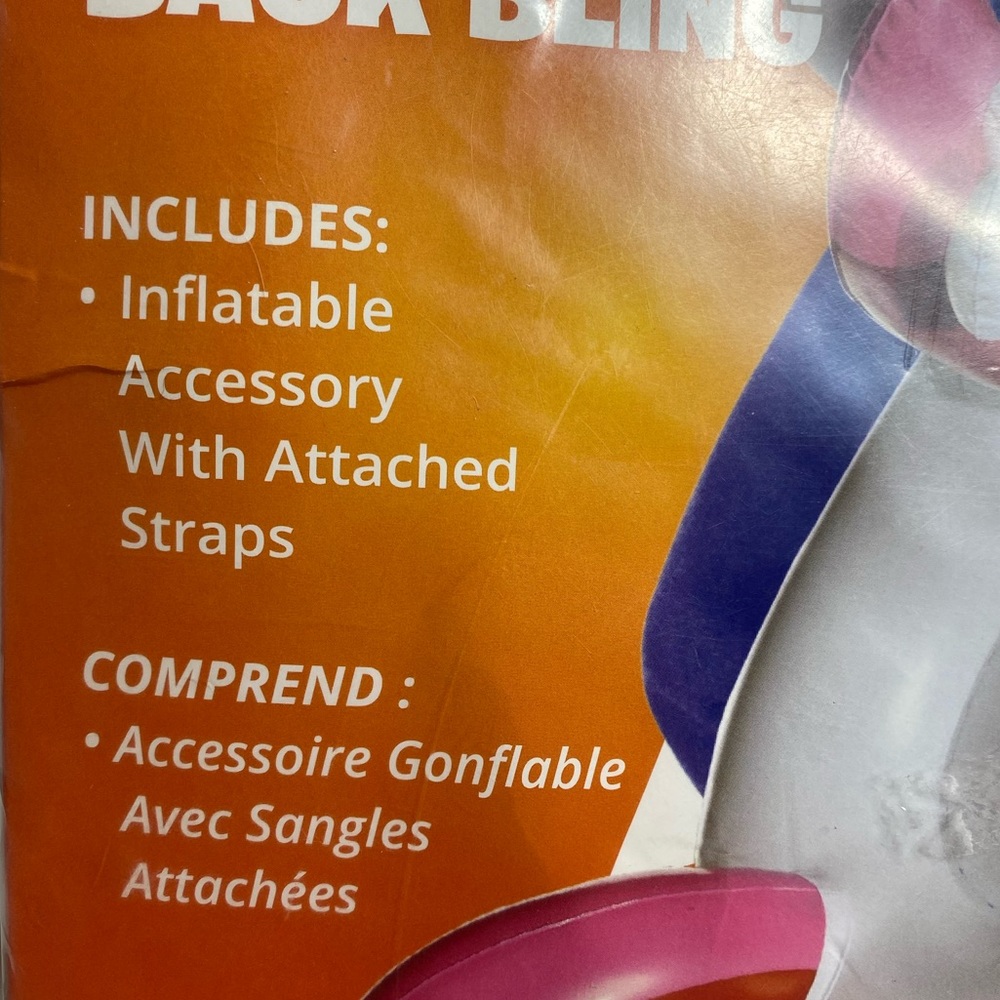🆕Fortnite Pool Party Back Bling Inflatable Unicorn w/Straps Accessory InSpirit - Picture 5 of 7